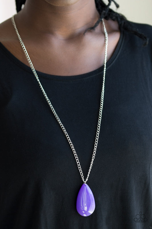 Paparazzi Accessories So-Pop-You-lar-Purple - Necklace